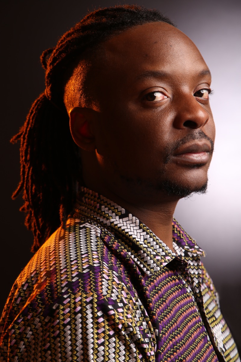 Portrait of Dominic, musician and producer