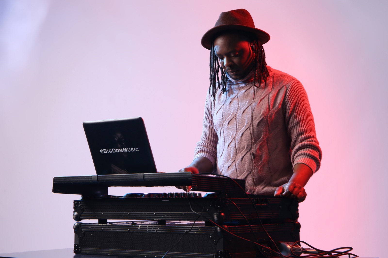 Dominic at the decks